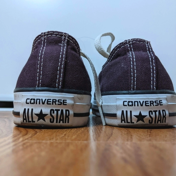 2/$35 Unisex Purple Retro Converse sneakers - Picture 7 of 8
